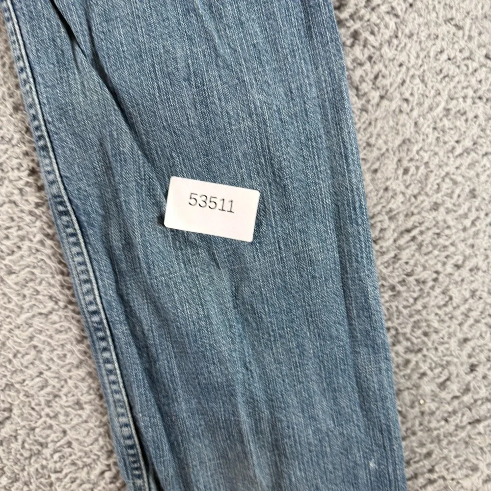 Levi's 514 Jeans Mens 29x30 Blue Cotton Denim Straight Faded Travel Workwear